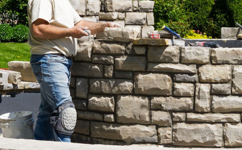 Our team working on Masonry Service projects in Acworth, GA