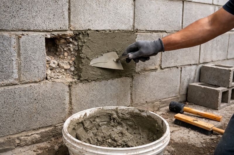 Block Wall Repair in Douglasville, GA