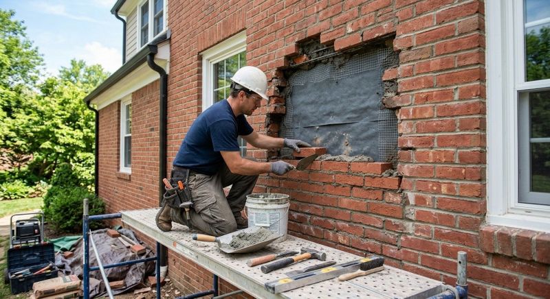 Brick Flatwork Repair in Kennesaw, GA