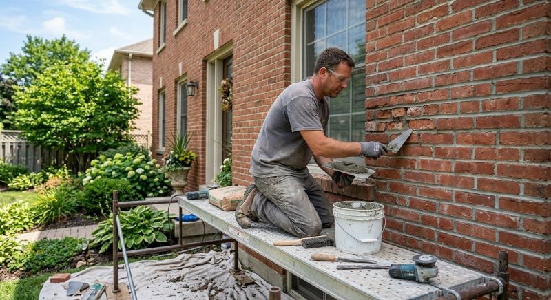 Brick Flatwork Repair in Paulding County, GA