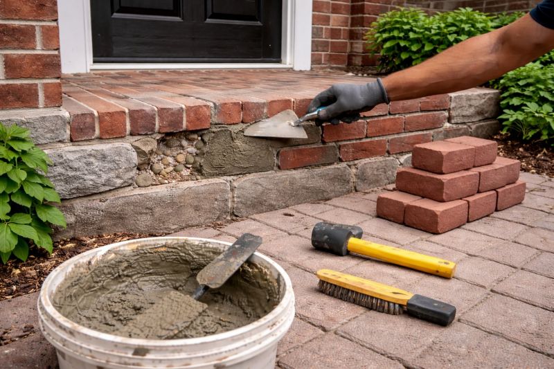 Brick Masonry Repair in Woodstock, GA