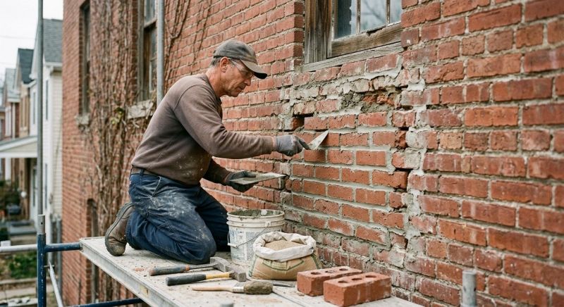 Brick Repair in Woodstock, GA