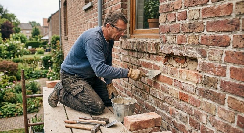 Brick Stairs Repair in Rockmart, GA