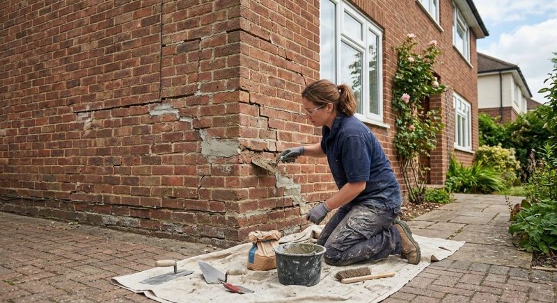 Brick Wall Repair in Cherokee County, GA