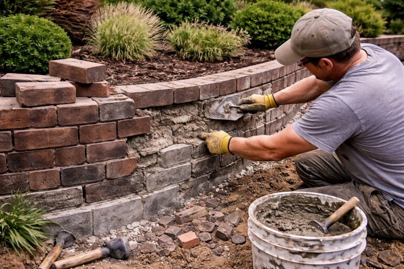 Brick Wall Repair in Temple, GA