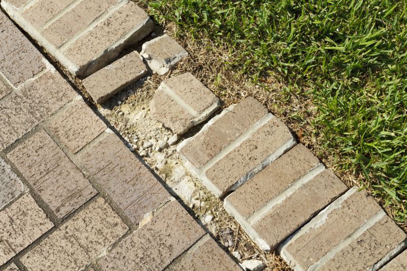 Entryway Brick Repair in Acworth, GA