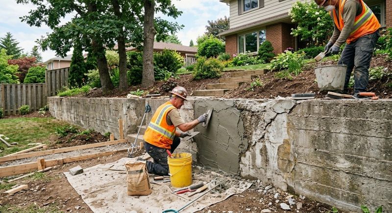 Retaining Wall Repair in Douglasville, GA