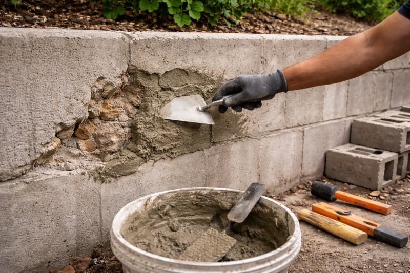 Retaining Wall Repair in Marietta, GA