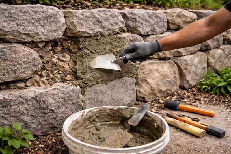 Retaining Wall Repair in Roswell, GA