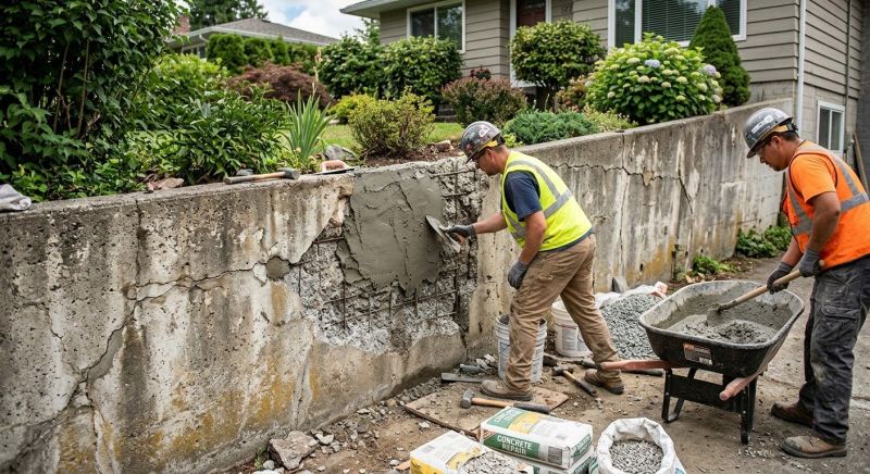 Retaining Wall Repair in Temple, GA