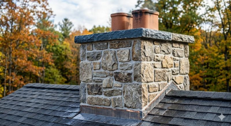 Stone Chimney Installation in Canton, GA