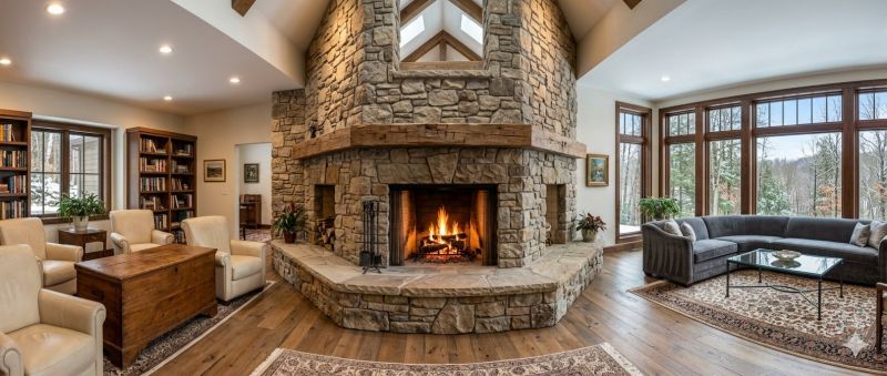Stone Chimney Installation in Acworth, GA