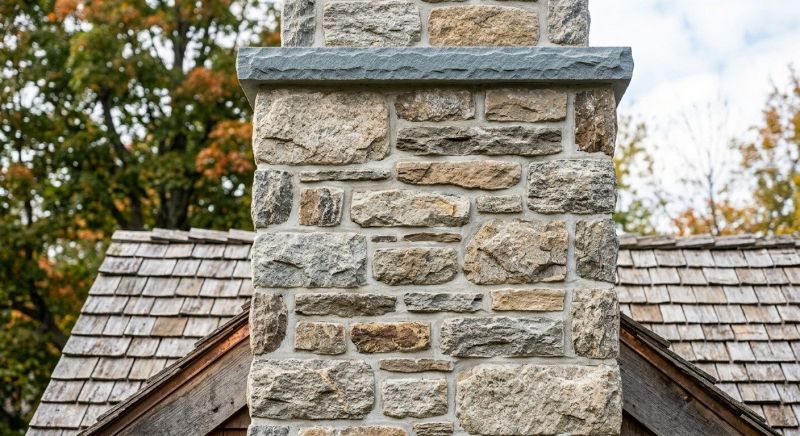 Stone Chimney Installation in Paulding County, GA