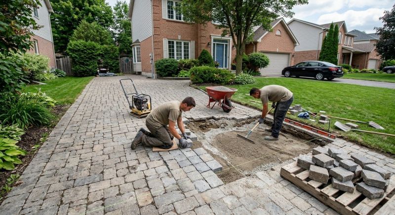 Stone Driveway Repair in Acworth, GA