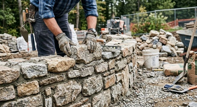 Stone Masonry Installation in Dallas, GA