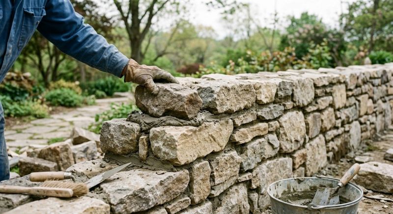 Stone Masonry Installation in Roswell, GA
