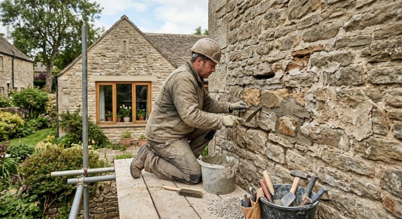 Stone Masonry Repair in Cobb County, GA
