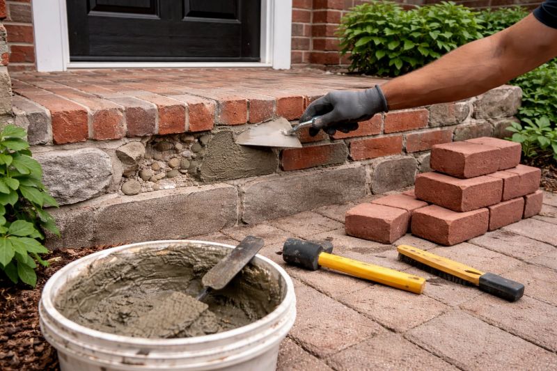 Stonework Repair in Cobb County, GA