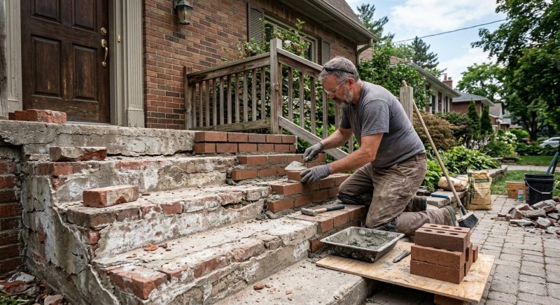 Stonework Repair in Temple, GA