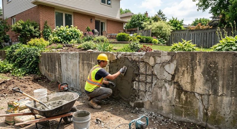 Retaining Wall Repair